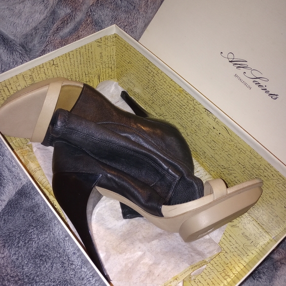 Women's Size 9 Open Toe Booties by Allsaints - Picture 3 of 3